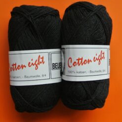 Cotton eight, katoen garen, zwart