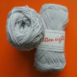 Cotton eight, katoen garen, grijs