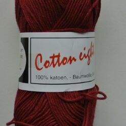 Cotton eight, katoen garen, roestbruin