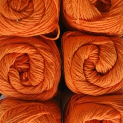 Cotton eight, katoen garen, oranje