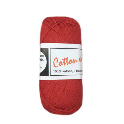 Beijer BV Cotton eight rood, 338