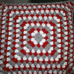 GrannySquare kussens haken