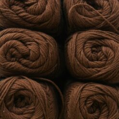 Cotton eight, katoen garen, bruin