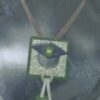 Pakket om deze groen/zwarte ketting te maken