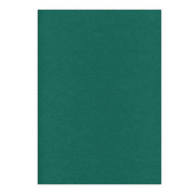 Kaarten karton - linnenstructuur - vierkante wenskaart emerald