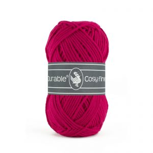 Durable Cosy Fine fuchsia roze, 238 acryl en katoen garen