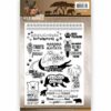 Amy design, wild animals, teksten