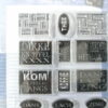 Joy, clearstamp, dikke knuffel