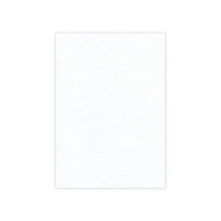 Kaarten karton - linnenstructuur - vierkante wenskaart wit