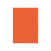 Kaarten karton - linnenstructuur - vierkante wenskaart oranje