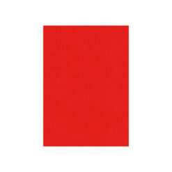 Kaarten karton - linnenstructuur - vierkante wenskaart rood