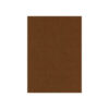 Kaarten karton - linnenstructuur - vierkante wenskaart Chocolade bruin