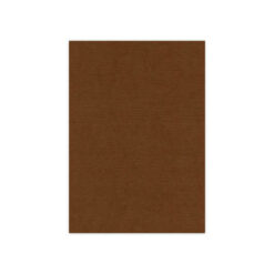 Kaarten karton - linnenstructuur - vierkante wenskaart Chocolade bruin