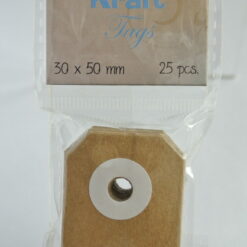 Joy crafts, Kraft tags - 30 x 50 mm - Afbeelding 4
