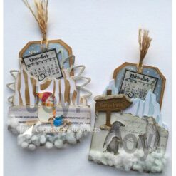 voorbeelden van kartonnen labels van Joy crafts HdgDecember-labels