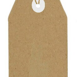 Joy crafts, Kraft tags - 30 x 50 mm - Afbeelding 2