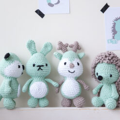 Haakpakket DenDennis Little Woodland babyserie; deken en beestjes - Afbeelding 6