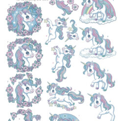 Yvonne Creations, 3D knipvel, Unicorns
