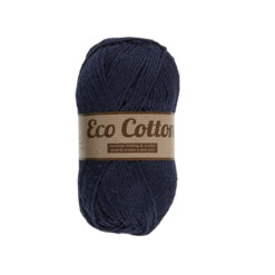 Lammy yarns Eco Cotton donker blauw 890