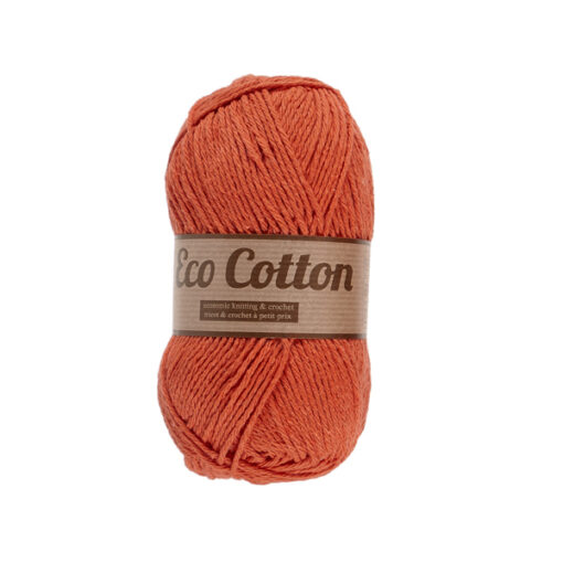 Lammy yarns Eco Cotton oranje 041