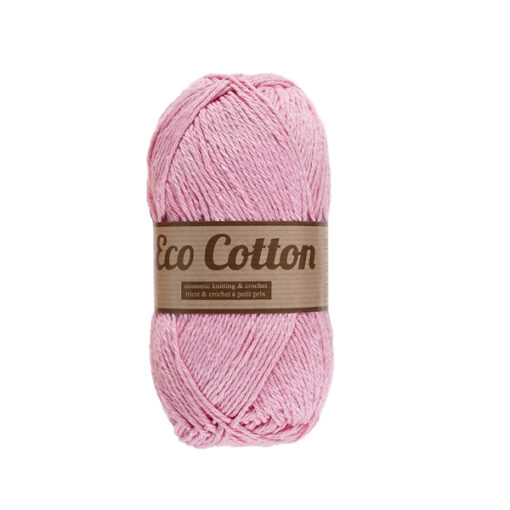 Lammy yarns Eco Cotton roze 710
