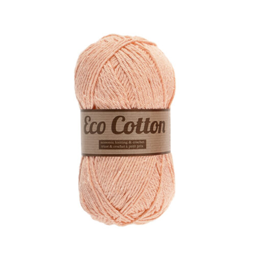Lammy yarns Eco Cotton zalm 214
