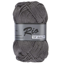 Lammy yarns Rio donker grijs, 002