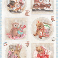 Marianne Design, 3D Knipvel, vintage bear