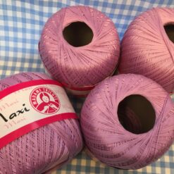 maxi bollen katoen lila
