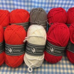 Durable cosy partij rood