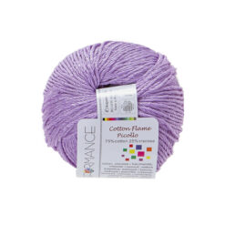 cotton flame picollo lila glans
