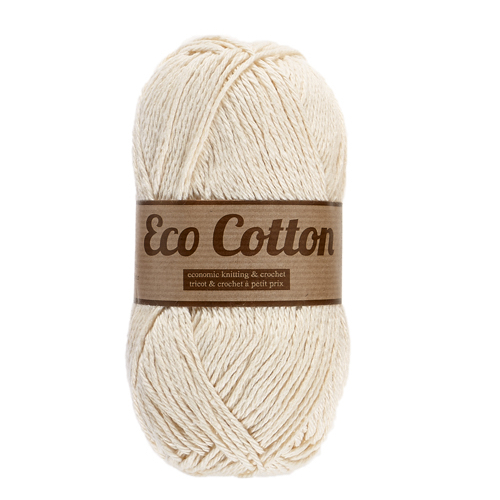 Lammy yarns Eco Cotton ecru 016