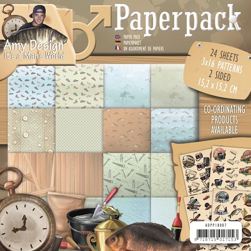 its a mans world van amy design paperpack