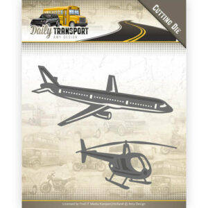 snijmal vliegtuig en helikopter amy design