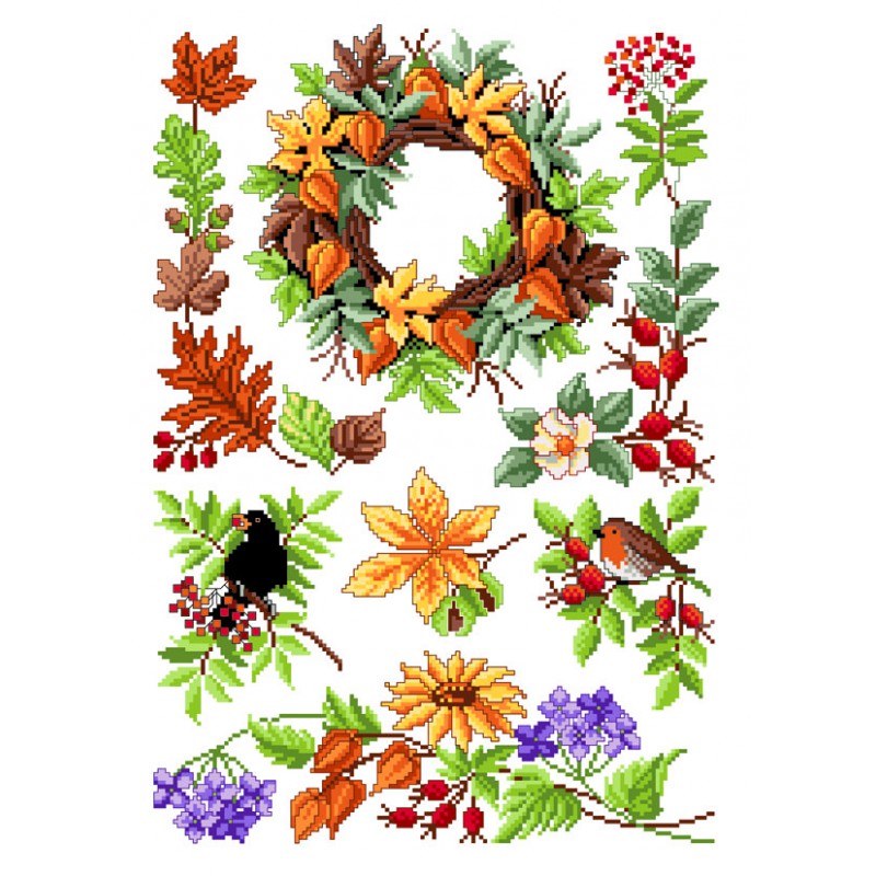 herfst telpatroon van lindner herbstfreuden