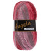 Lammy yarns Angela rood (405) - mohair multi color