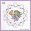 Laura's design borduurpatroon puntige krullen 649