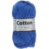 Lammy yarns Cotton eight helder blauw 039