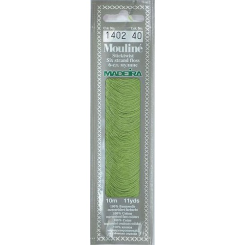 Borduurgaren Madeira Mouline groen 1402 (DMC988)