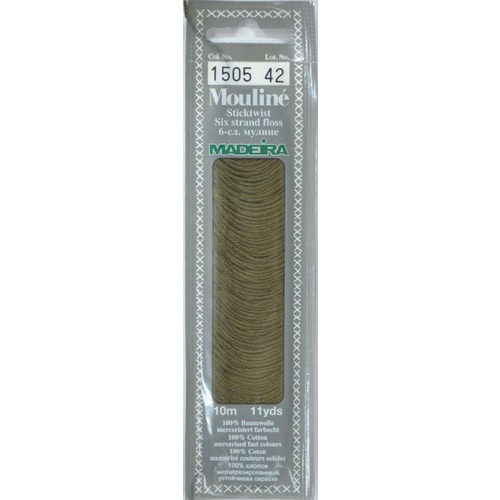 Borduurgaren Madeira Mouline groen 1505 (DMC935)