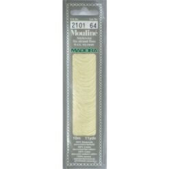 Borduurgaren Madeira Mouline wit 2101 (DMC712)