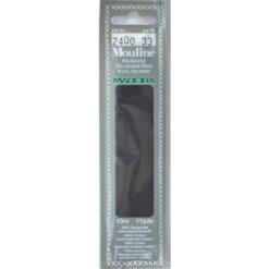 Borduurgaren Madeira Mouline zwart 2400 (DMC310)