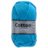 Lammy yarns Cotton eight helder blauw 515
