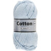 Lammy yarns Cotton eight blauw 050