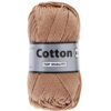 Lammy yarns Cotton eight bruin 054