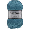 Lammy yarns Cotton eight petrol blauw 457