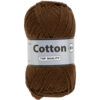 Lammy yarns Cotton eight bruin 112
