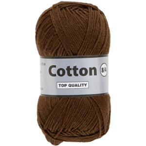 Lammy yarns Cotton eight bruin 112