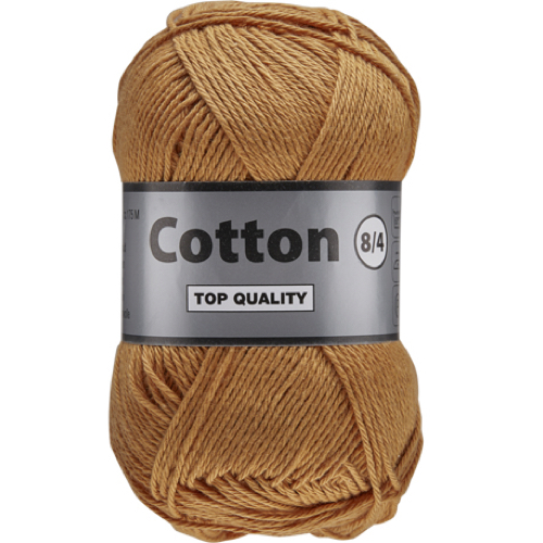 Lammy yarns Cotton eight bruin 116