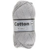 Lammy yarns Cotton eight grijs 038